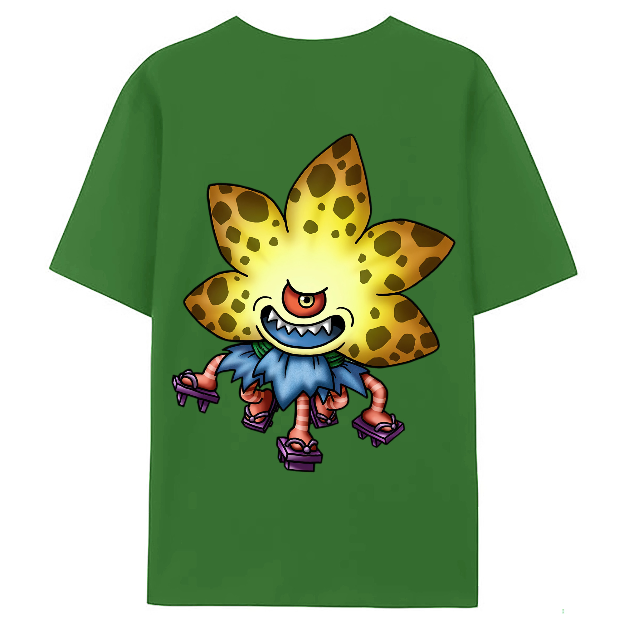 （画像用） ドラゴンクエスト Doragon Kuesuto Dragon Quest レディース半袖Tシャツ(バックプリント)